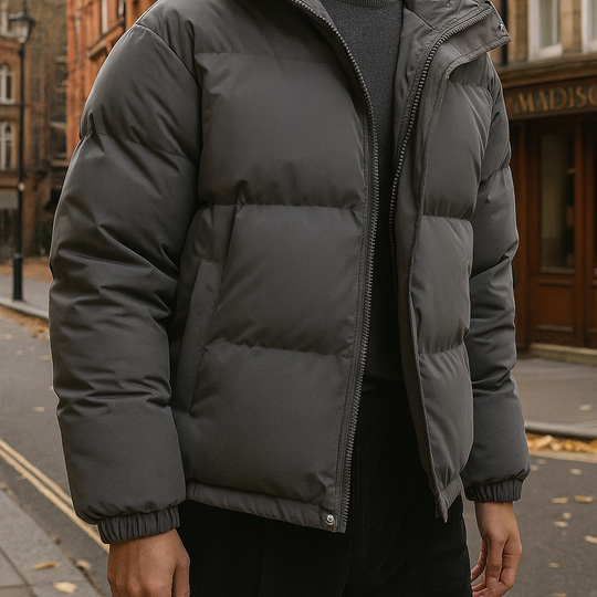 Doria- Men's Insulated Puffer Jacket with Hood