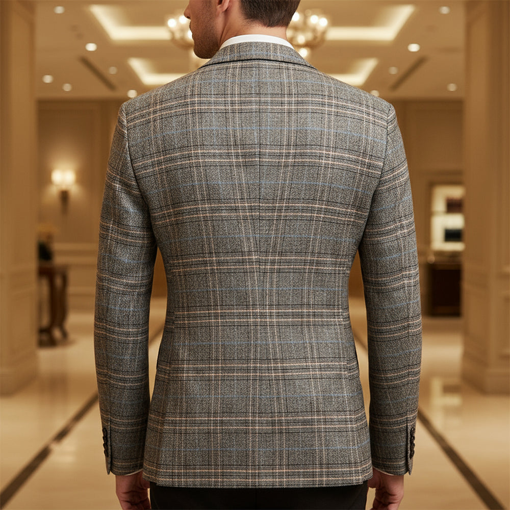 Men’s Blazer | Slim Fit, Grey Design for Casual and Formal Wear - 2