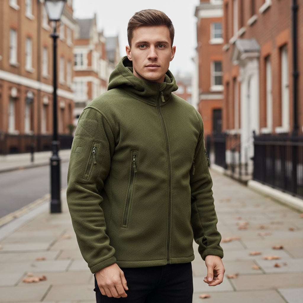 Doria – Men’s Jacket | Fleece Insulated, Hooded Design for Winter 2