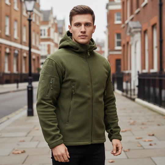 Doria – Men’s Jacket | Fleece Insulated, Hooded Design for Winter 2