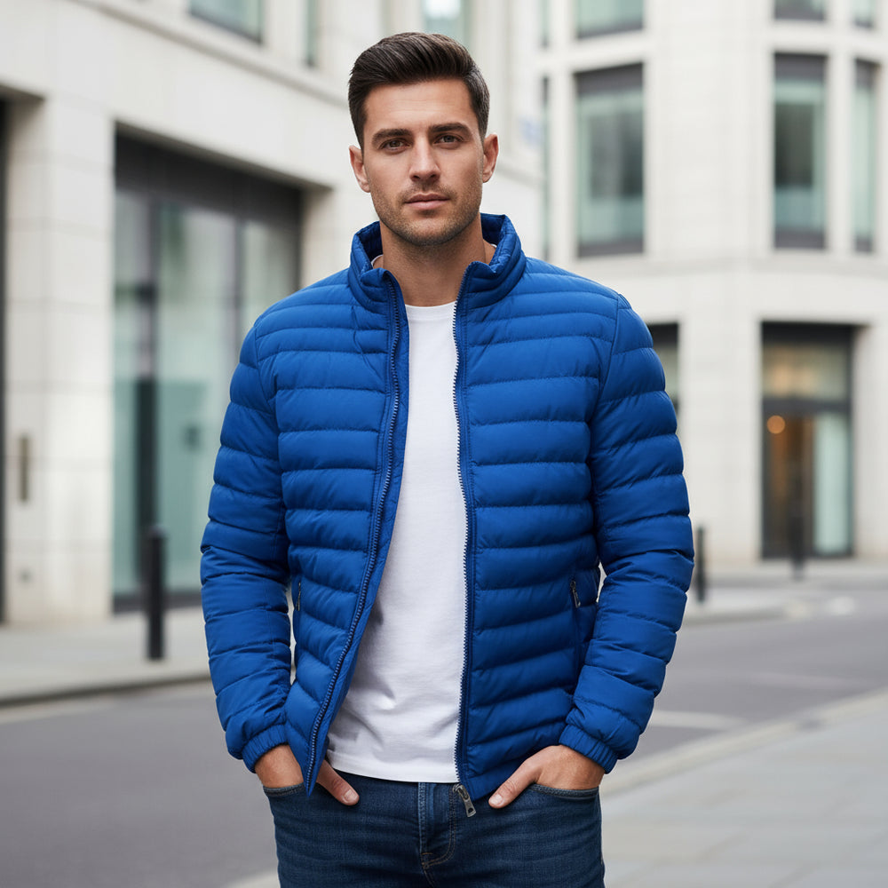 Men’s Puffer Jacket | Lightweight Design, Casual Fit - 2