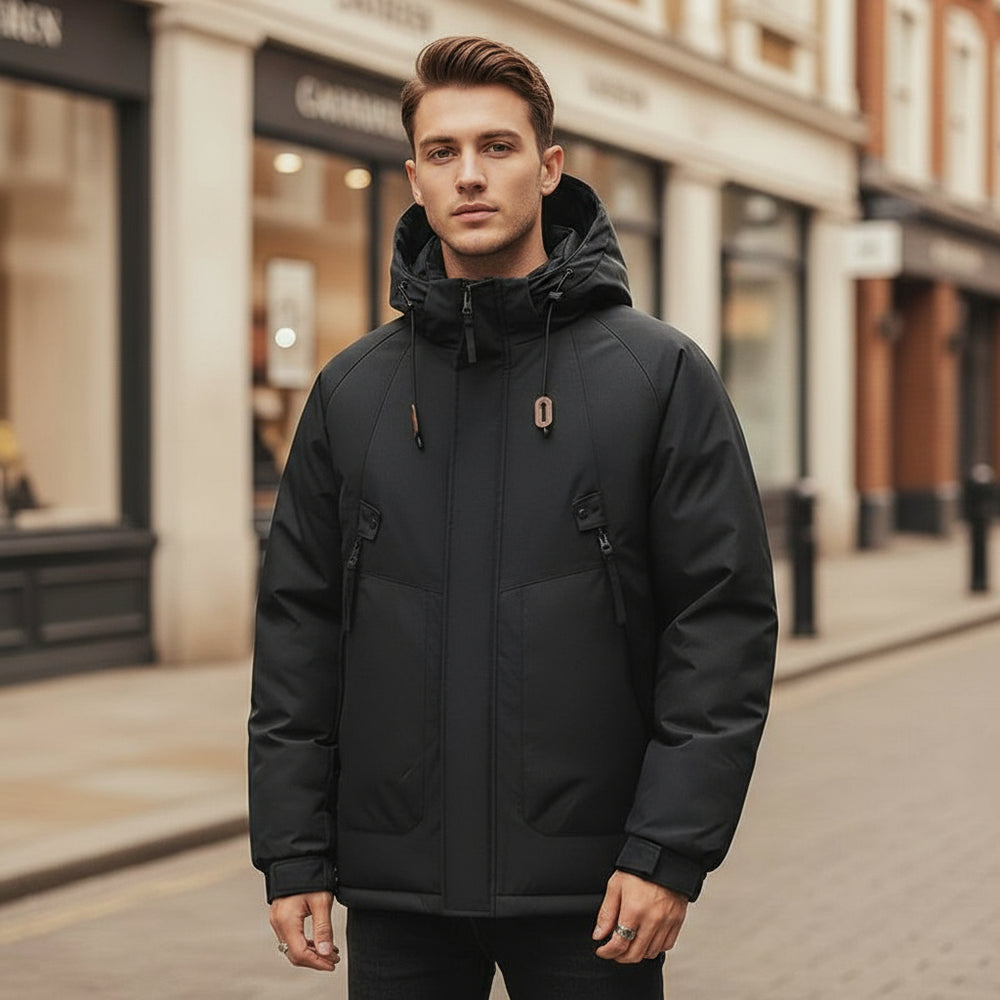 Men’s Puffer Jacket | Waterproof, Relaxed Fit for Winter Wear - 2