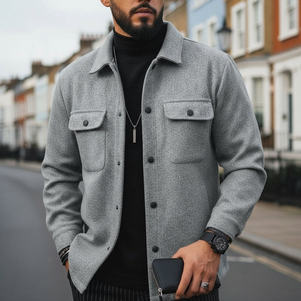 Doria – Men’s Shirt | Warm Insulating Fabric, Relaxed Fit 4