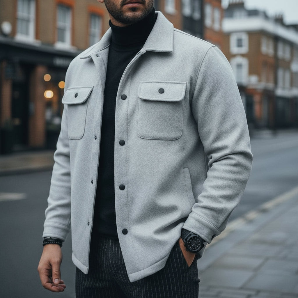 Doria – Men’s Shirt | Warm Insulating Fabric, Relaxed Fit 6