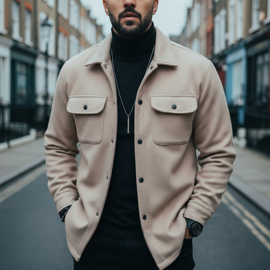 Doria – Men’s Shirt | Warm Insulating Fabric, Relaxed Fit 8