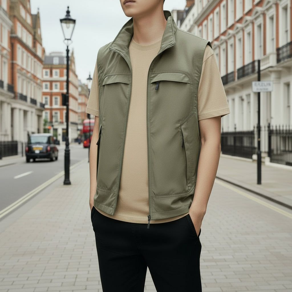 Doria – Men’s Vest | Breathable Quick-Drying Fabric, Lightweight Athletic Cut 5