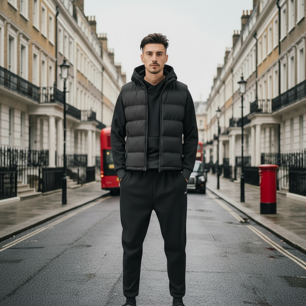 Doria – Men’s Vest | Water-Repellent Padded Down Design 0