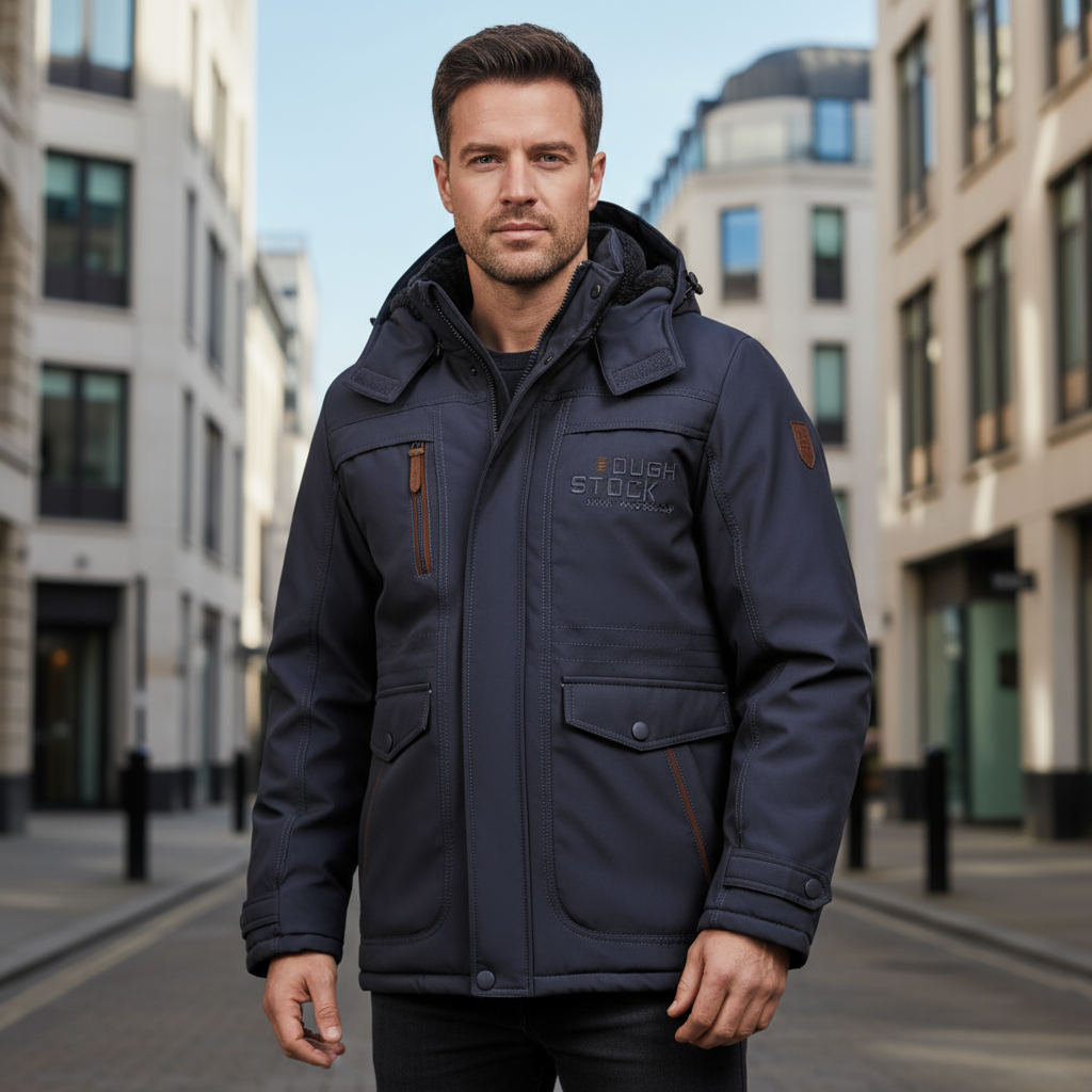 Doria – Men’s Winter Jacket | Water-Repellent Fleece Lining 6