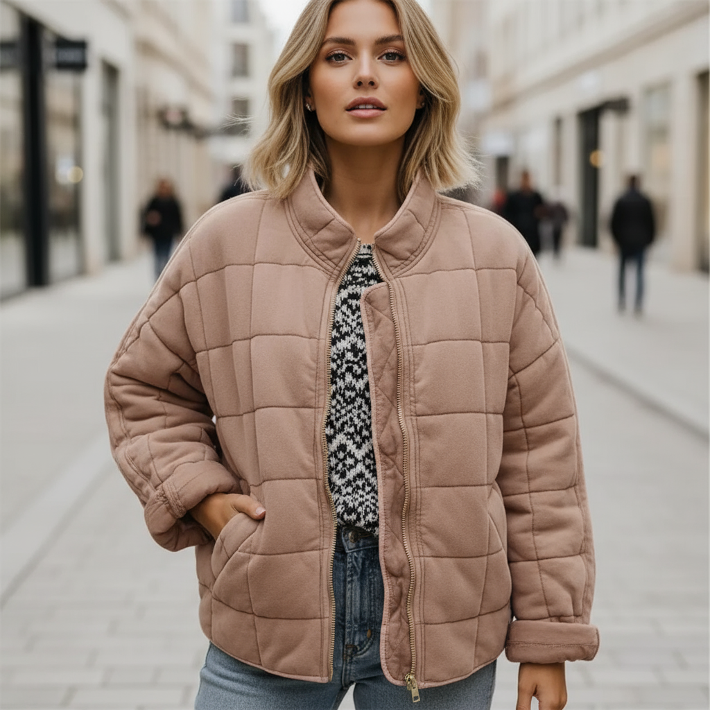 Doria – Women’s Jacket | Oversized Polyester, Transitional Style 11