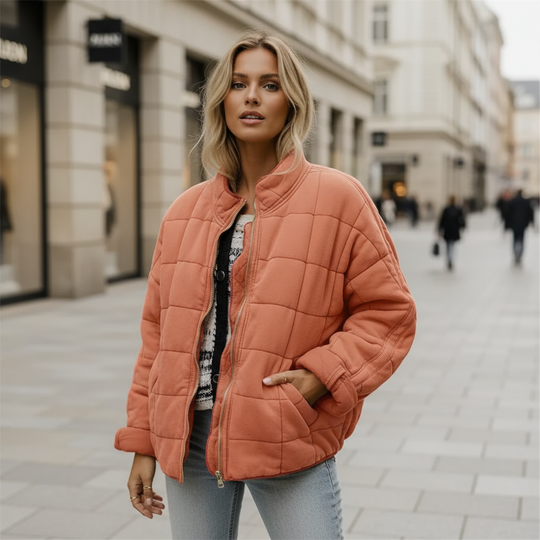 Doria – Women’s Jacket | Oversized Polyester, Transitional Style 12