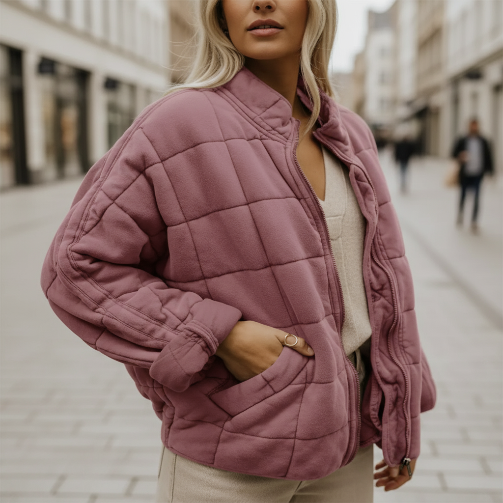 Doria – Women’s Jacket | Oversized Polyester, Transitional Style 14