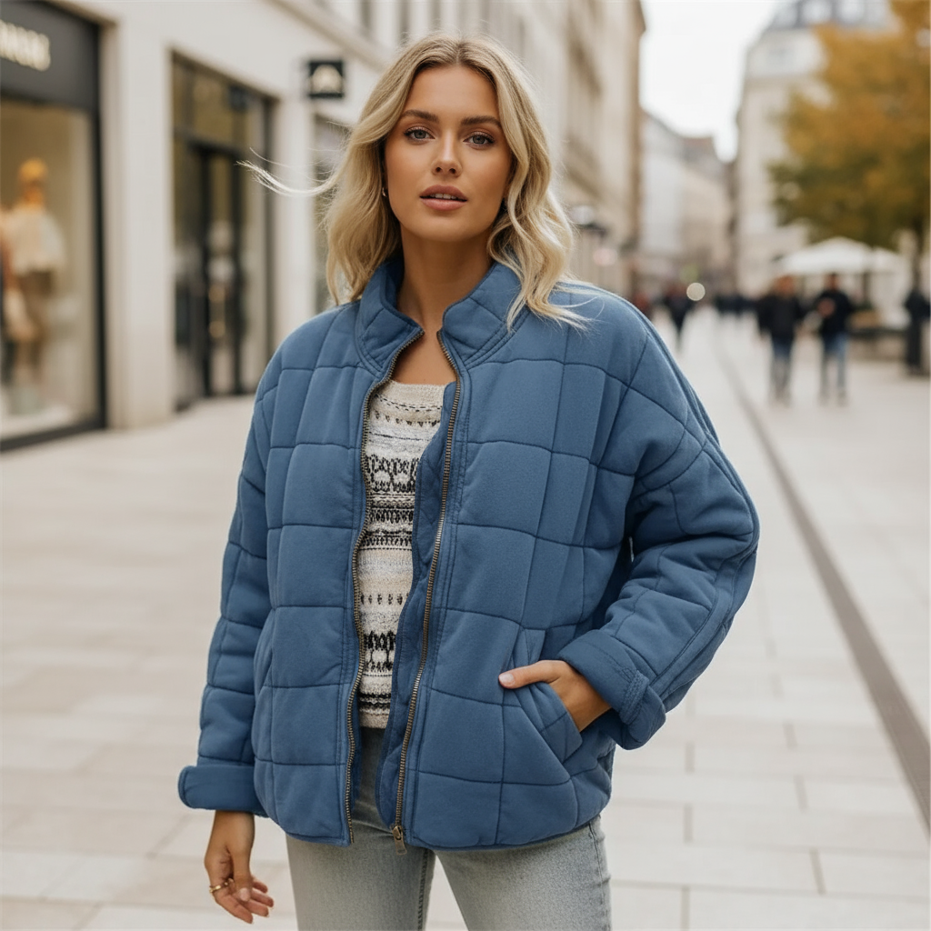 Doria – Women’s Jacket | Oversized Polyester, Transitional Style 4