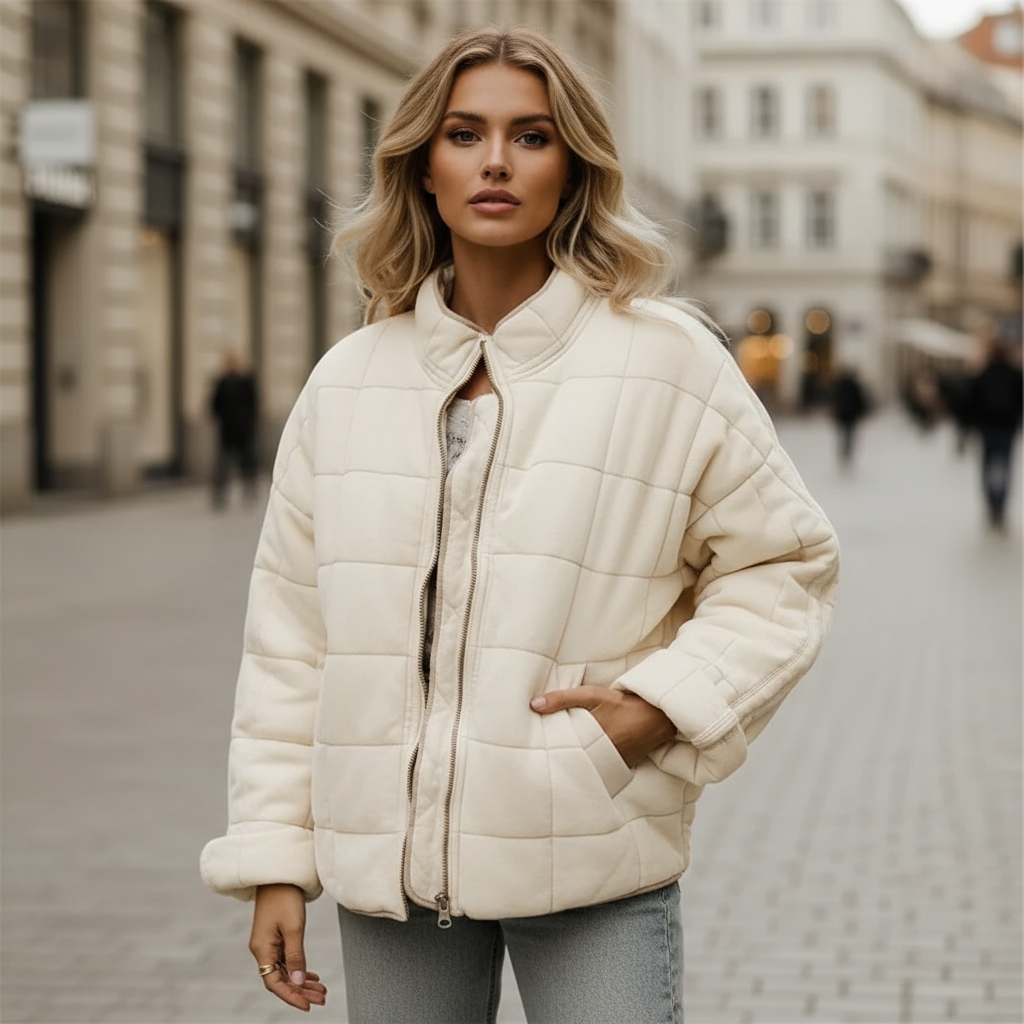 Doria – Women’s Jacket | Oversized Polyester, Transitional Style 9