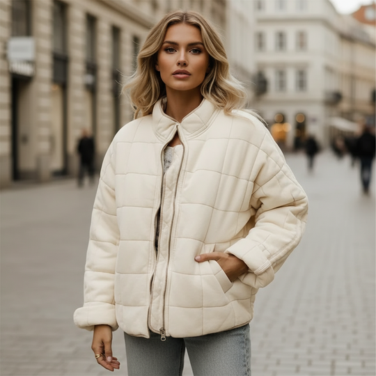 Doria – Women’s Jacket | Oversized Polyester, Transitional Style 9