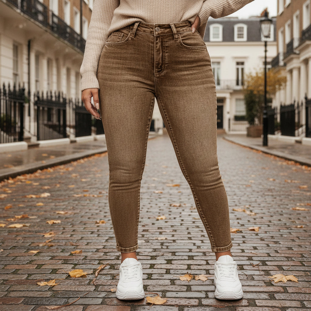 Women’s Jeans | High-Waist, Slim Fit Design - 1